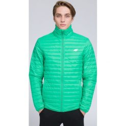 Kurtka puchowa męska KUMP203 - zielony. Kurtki marki 4F. W wyprzedaży za 149.99 zł.