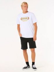 Rip Curl Koszulka "Surf Revival Yo Mumma" w kolorze białym rozmiar: XL. Białe bezrękawniki Rip Curl, xl, bez wzorów, z bawełny, bez kołnierzyka, bez ramiączek. Za 70.08 zł.