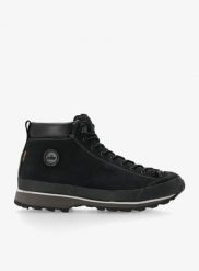 Buty outdoor męskie Lomer Bio Naturale Mid MTX. Czarne buty turystyczne LOMER, bez wzorów, z gumy, przed kolano, bez zapięcia, outdoorowe. Za 899.99 zł.
