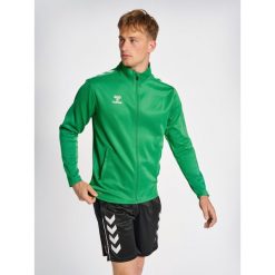 Bluza sportowa dla dorosłych Hummel Core XK Poly Zip Sweat. Szare bluzy bez kaptura Hummel, xl, bez wzorów, bez kaptura. Za 212.00 zł.