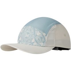 Czapka z daszkiem BUFF 5 PANEL GO CAP ESSI FLINT. Żółte czapki z daszkiem Buff, bez wzorów. Za 169.90 zł.