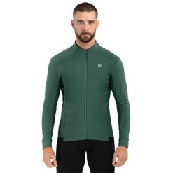 Męska kurtka rowerowa softshell Kolarstwo Siroko J1 Ordino. Zielone kurtki SIROKO, m, bez wzorów, z materiału, bez kaptura. W wyprzedaży za 294.00 zł.