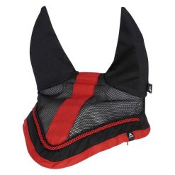 Czapka z muchą dla koni Euro-Star Basic. Czerwone krawaty i muchy EURO-STAR, bez wzorów. Za 121.00 zł.