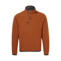 Polarowy Top Męska Melanżowy Suwak Do Połowy Expert Active. Brązowe bluzy Craghoppers, na zimę, m, bez wzorów, z polaru, bez kaptura. Za 169.99 zł.