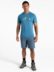 Dare 2b Koszulka funkcyjna "Tech II" w kolorze błękitnym rozmiar: M. Niebieskie t-shirty sportowe Dare 2B, bez wzorów, z materiału, bez ramiączek, outdoorowe. Za 61.89 zł.