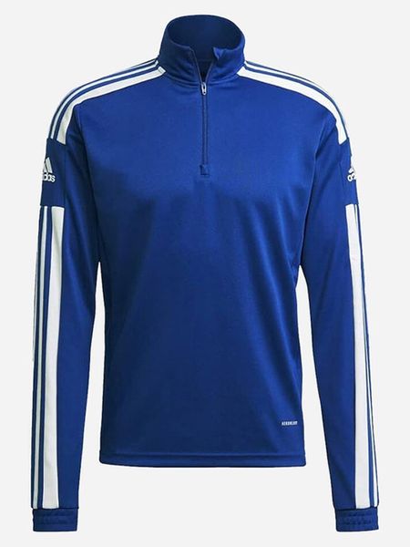 Adidas Koszulka sportowa "Squandra 21" w kolorze granatowym rozmiar: S. Niebieskie t-shirty sportowe Adidas, bez wzorów, bez ramiączek, outdoorowe. Za 87.45 zł.