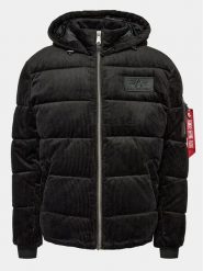 Alpha Industries Kurtka zimowa Cord 138118 Czarny Regular Fit. Czarne kurtki Alpha Industries, na zimę, m, bez wzorów, ze sztruksu, bez kaptura. Za 909.99 zł.