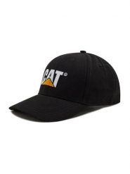 CATerpillar Czapka z daszkiem Trademark Cap W01791-016 Czarny. Czerwone czapki z daszkiem CATerpillar, bez wzorów, z materiału. Za 79.99 zł.