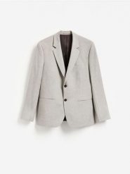 Marynarka regular fit - brązowy. Brązowe marynarki Reserved, l, bez wzorów, z tkaniny. Za 359.99 zł.