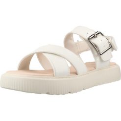 Sandały GEOX J SANDAL KODETTE Biały. Białe sandały Geox, z syntetyku, bez zapięcia. Za 242.99 zł.