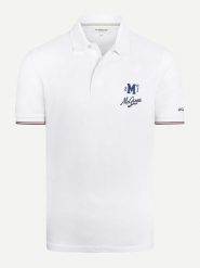 McGregor Koszulka polo w kolorze białym rozmiar: XL. Białe koszulki polo sportowe McGregor, xl, bez wzorów, z bawełny, bez kołnierzyka, bez ramiączek. Za 140.86 zł.