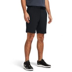 Męskie spodenki Under Armour Tech Taper Short Czarne Czarne. Czarne szorty Under Armour, m, bez wzorów, z materiału, sportowe. Za 334.99 zł.