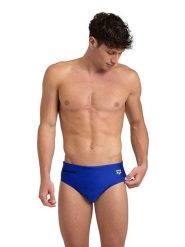 Arena Kąpielówki w kolorze niebieskim rozmiar: 7. Niebieskie kąpielówki Arena, bez wzorów, z materiału. Za 48.05 zł.