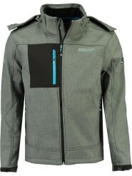 Geographical Norway Kurtka softshellowa "Torefact" w kolorze szarym rozmiar: M. Szare kurtki outdoor i hardshell Geographical Norway, m, bez wzorów, bez kaptura. Za 162.49 zł.