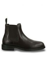 Gant Sztyblety 29651754 Brązowy. Brązowe botki sznurowane GANT, bez wzorów, ze skóry, bez obcasa, bez zapięcia. Za 849.99 zł.