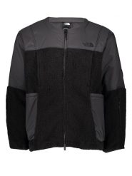 The North Face Kurtka polarowa w kolorze czarno-szarym rozmiar: M. Czarne kurtki The North Face, m, bez wzorów, z polaru, bez kaptura. Za 460.12 zł.