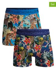 Muchachomalo Bokserki (2 pary) ze wzorem rozmiar: S. Bokserki MUCHACHOMALO, s, bez wzorów. Za 87.81 zł.