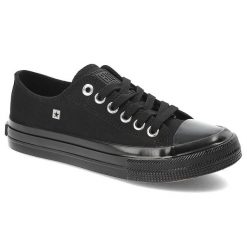 Czarne Trampki Big Star Sportowe Buty Unisex. Czarne trampki BIG STAR, m, bez wzorów, bez zapięcia. Za 119.00 zł.