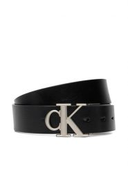 Calvin Klein Pasek Ck Buckle Tumbled 35Mm Adj/Rev LV04D7049G Czarny. Czarne paski CALVIN KLEIN, bez wzorów, ze skóry. Za 289.99 zł.