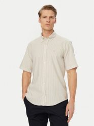 BOSS Koszula H-Liam 50560399 Beżowy Regular Fit. Brązowe koszule Boss, l, bez wzorów, bez kołnierzyka, bez ramiączek. Za 549.99 zł.