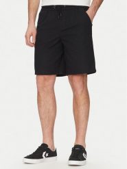 Blend Szorty materiałowe 20718409 Czarny Regular Fit. Czarne szorty Blend, l, bez wzorów, z bawełny. Za 119.99 zł.