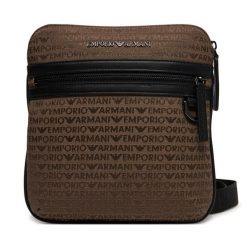 Saszetka Emporio Armani. Brązowe saszetki i nerki Emporio Armani, bez wzorów. Za 739.99 zł.