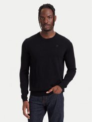 KARL LAGERFELD Sweter 655000 564399 Czarny Regular Fit. Czarne swetry rozpinane KARL LAGERFELD, m, bez wzorów, z wełny, bez kołnierzyka, bez ramiączek. Za 569.99 zł.