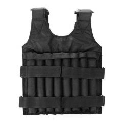 Kamizelka obciążana 10kg wielokolorowa. Kamizelki sportowe Softee, s, bez wzorów, z materiału, bez kaptura, na fitness i siłownię. Za 303.99 zł.
