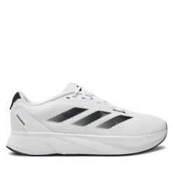 Buty do biegania adidas. Białe buty do biegania Adidas, bez wzorów, bez zapięcia, do biegania. Za 199.99 zł.