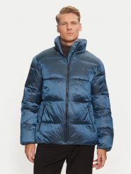 Calvin Klein Jeans Kurtka zimowa J30J326097 Niebieski Regular Fit. Niebieskie kurtki Calvin Klein Jeans, na zimę, l, bez wzorów, z jeansu, bez kaptura. Za 749.99 zł.