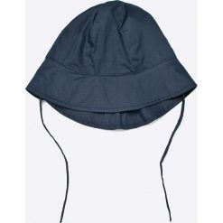 Name it - Kapelusz dziecięcy. Niebieskie kapelusze Name it, bez wzorów, z bawełny. W wyprzedaży za 14.90 zł.