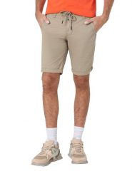 Timezone Szorty - Slim fit - w kolorze beżowym rozmiar: W31. Brązowe szorty Timezone, bez wzorów. Za 114.45 zł.