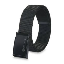 Pasek parciany BETLEWSKI PRC-01_CZ-1 XL czarny. Czarne paski Betlewski, bez wzorów, z materiału. Za 34.99 zł.
