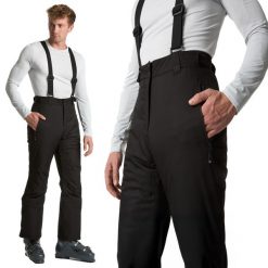 Spodnie narciarskie męskie KADVA Edge X Pants. Czarne spodnie narciarskie i snowboardowe KADVA, m, bez wzorów, narciarskie. Za 189.99 zł.