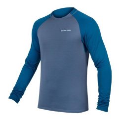 Longsleeve rowerowy męski Endura Singletrack Fleece ensign. Czarne bluzki z długim rękawem ENDURA, m, bez wzorów, bez kołnierzyka, bez ramiączek. Za 229.99 zł.