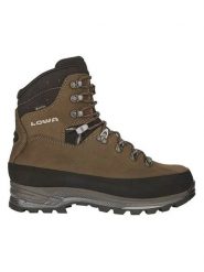 LOWA Skórzane botki trekkingowe "Tibet GTX" w kolorze jasnobrązowym rozmiar: 47. Brązowe buty trekkingowe Lowa, bez wzorów, z gore-texu, bez zapięcia. Za 812.63 zł.
