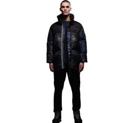 Kurtka Męska Christian Lacroix Barbegal Baffled Padded Jacket. Czarne kurtki Regatta, m, z aplikacjami, z materiału, z kapturem. Za 240.99 zł.