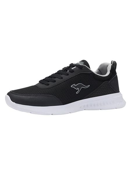 Kangaroos Sneakersy "KL-A Lismo" w kolorze czarnym rozmiar: 40. Czarne buty sportowe casual Kangaroos, bez wzorów, z materiału, bez zapięcia. Za 113.63 zł.