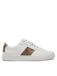 Guess Sneakersy FMTTOG ELL12 Biały. Białe buty sportowe casual Guess, z aplikacjami, ze skóry, bez zapięcia. Za 369.99 zł.