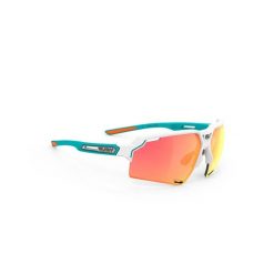 Okulary Rudy Project DELTABEAT WHITE EMERALD MATTE - Multilaser Orange. Białe okulary przeciwsłoneczne Rudy Project. Za 640.00 zł.