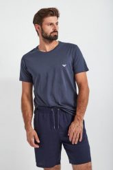 T-shirt męski EMPORIO ARMANI SWIMWEAR. T-shirty Emporio Armani Swimwear, m, bez wzorów, bez kołnierzyka, bez ramiączek. W wyprzedaży za 223.30 zł.