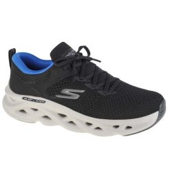 Buty do biegania męskie, Skechers Go Run Swirl Tech-Dash Charge. Czarne buty do biegania Skechers, bez wzorów, bez zapięcia, do biegania. Za 370.99 zł.