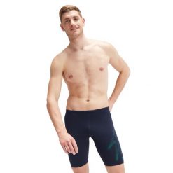 Jammerki Speedo Hyper Boom Placement - True Navy/Jungle Green - Rozmiar 40. Niebieskie odzież kąpielowa Speedo, m, bez wzorów, sportowe. Za 1,075.33 zł.