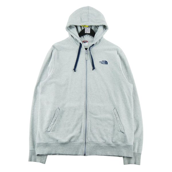 Second life - Bluza męska z kapturem na suwak The North Face - Stan dobry. Szare bluzy z kapturem The North Face, l, bez wzorów, z materiału, z kapturem. Za 127.76 zł.