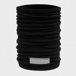 Komin kolarski unisex SIROKO SRX Whirlwind wełna merino. Czarne szaliki SIROKO, bez wzorów, z wełny. Za 106.00 zł.