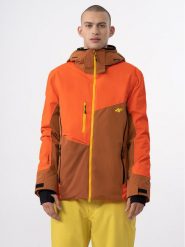 4F Kurtka narciarska 4FAW23TTJAM286 Brązowy Regular Fit. Brązowe kurtki narciarskie i snowboardowe 4F, m, bez wzorów, z syntetyku, narciarskie. Za 1,279.00 zł.