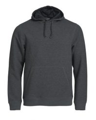 Clique Classic Hoody – Bluza z kapturem anthracite melange. Szare bluzy z kapturem CLIQUE, m, bez wzorów, z bawełny, z kapturem. Za 223.02 zł.