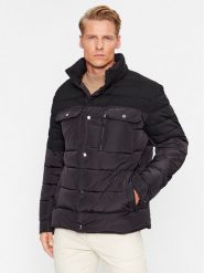 BOSS Kurtka zimowa Celinto 50497841 Czarny Regular Fit. Czarne kurtki Boss, na zimę, m, bez wzorów, z syntetyku, bez kaptura. Za 1,209.00 zł.