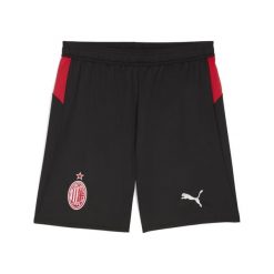 Męskie szorty AC Milan 25/26 PUMA Black For All Time Red. Czarne szorty Puma, m, bez wzorów, sportowe. Za 199.00 zł.