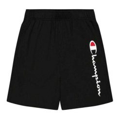 Spodenki Męskie 220304 KK001. Czarne szorty Champion, m, bez wzorów, sportowe. Za 188.99 zł.
